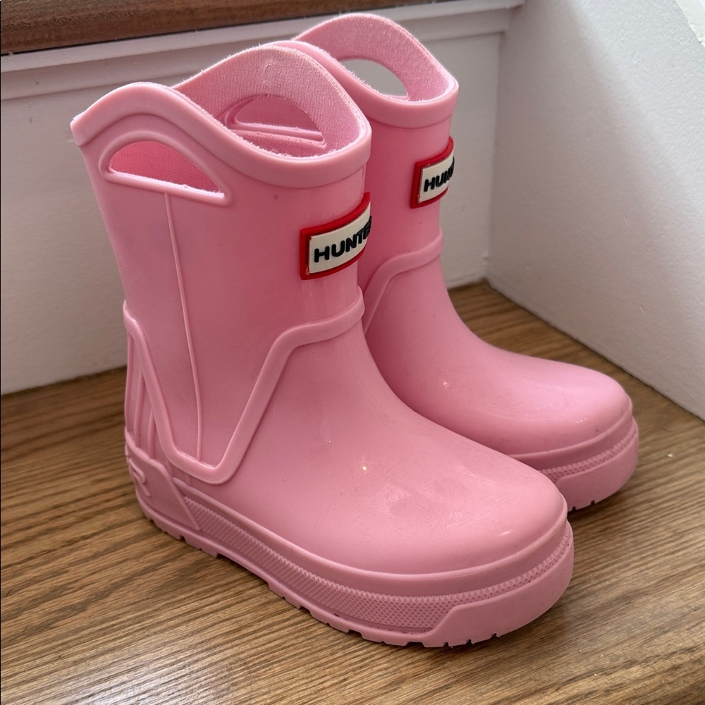 Hunter Kids Light Pink Rain Boots